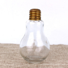 craft glass bulb bottle for DIY decoration 150ml